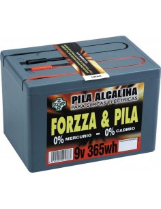 Pila Forzzza Alcalina 9 V. 365 W. hora